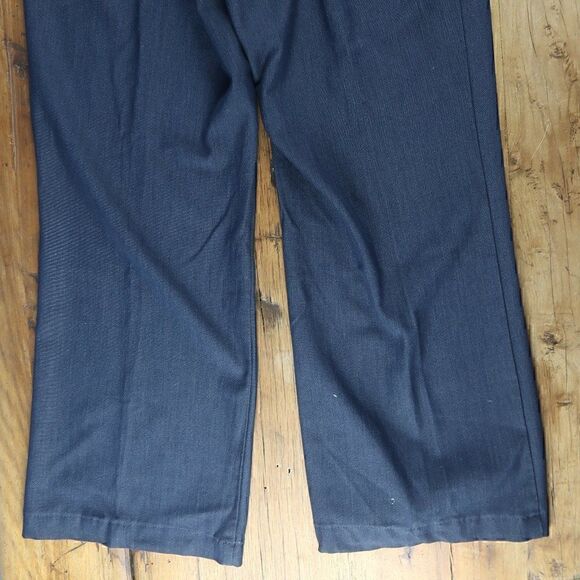 COVINGTON DARK GREY WIDE LEG OFFICE BUSINESS WORK TROUSERS SIZE 10 - Picture 7 of 7
